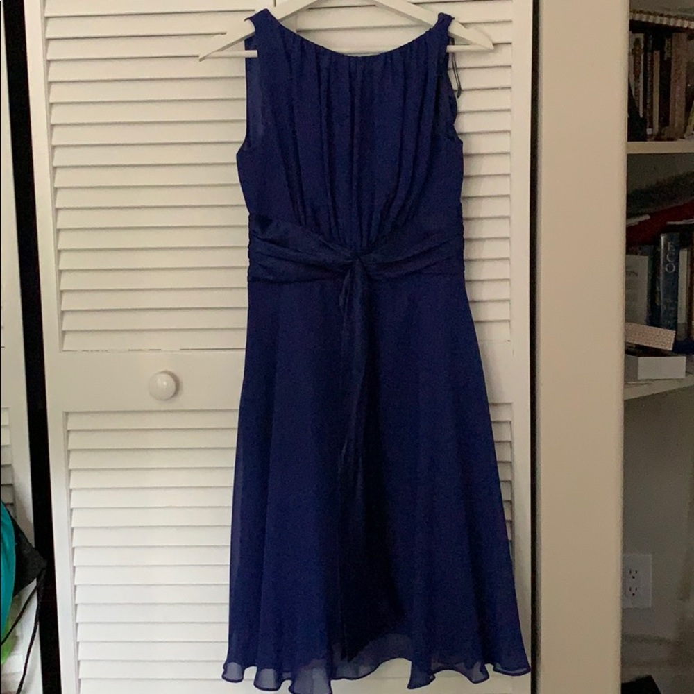 London Times blue dress. Never worn.  Like new.